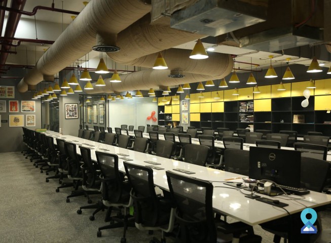 Co-working centre in Saket District Center, New Delhi