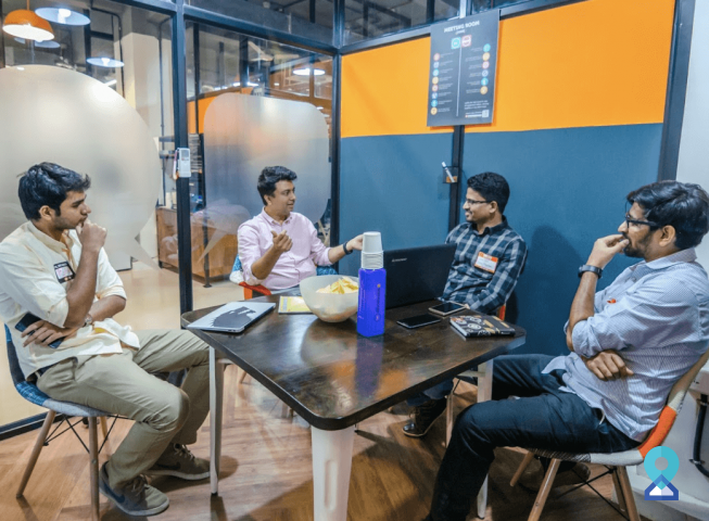 Coworking space in BKC, Mumbai