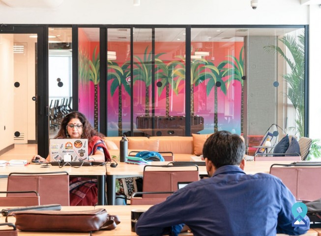 Coworking space in Udyog Vihar